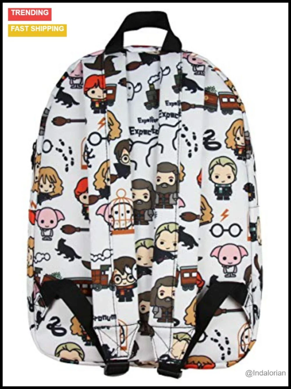 Harry Potter Chibi Laptop Backpack 17